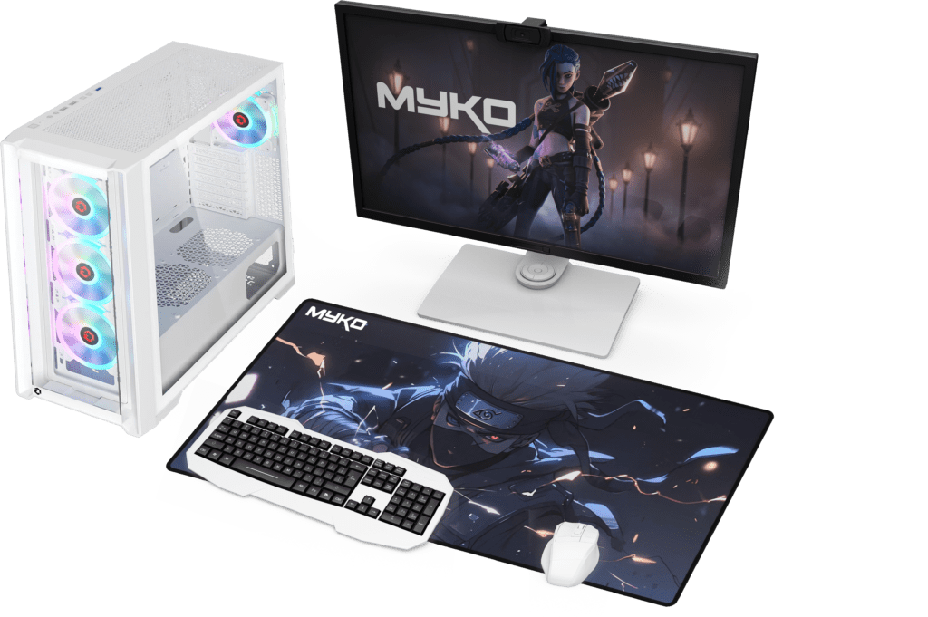 Myko setup gamer tapis souris