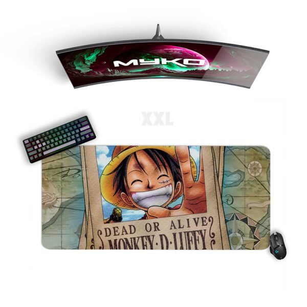 Tapis de souris Luffy Wanted