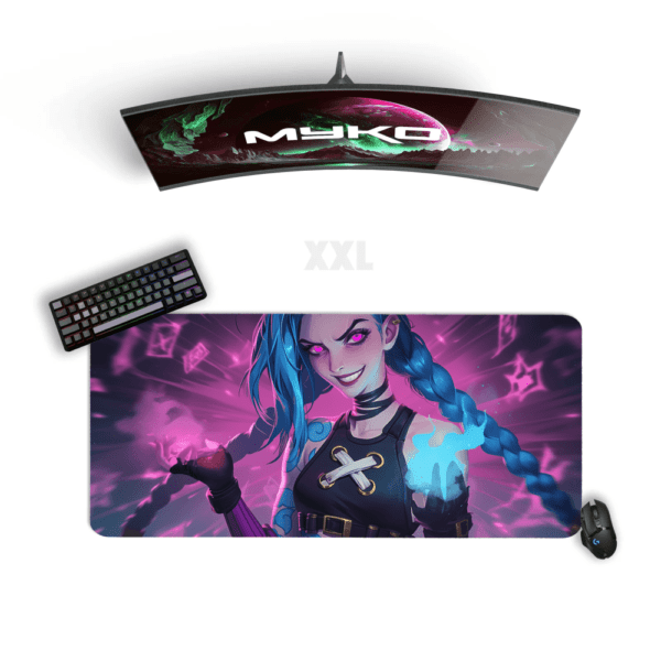 tapis de souris Jinx – version maléfique de League of Legends